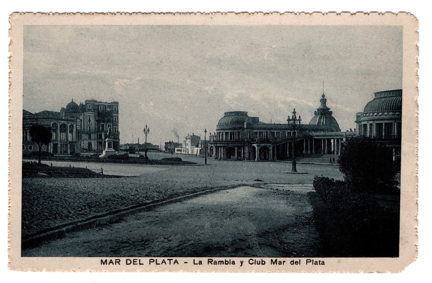 La Rambla y el Club Mar del Plata