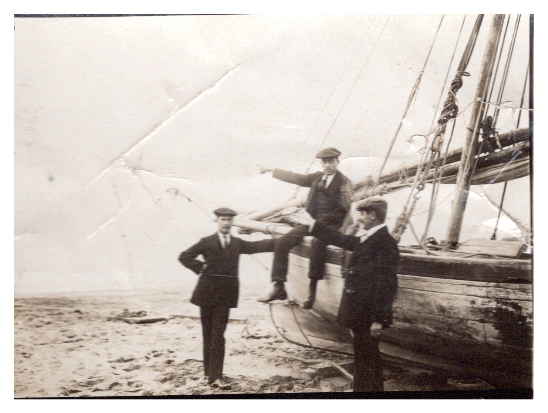 Pescadores en Mar del Plata