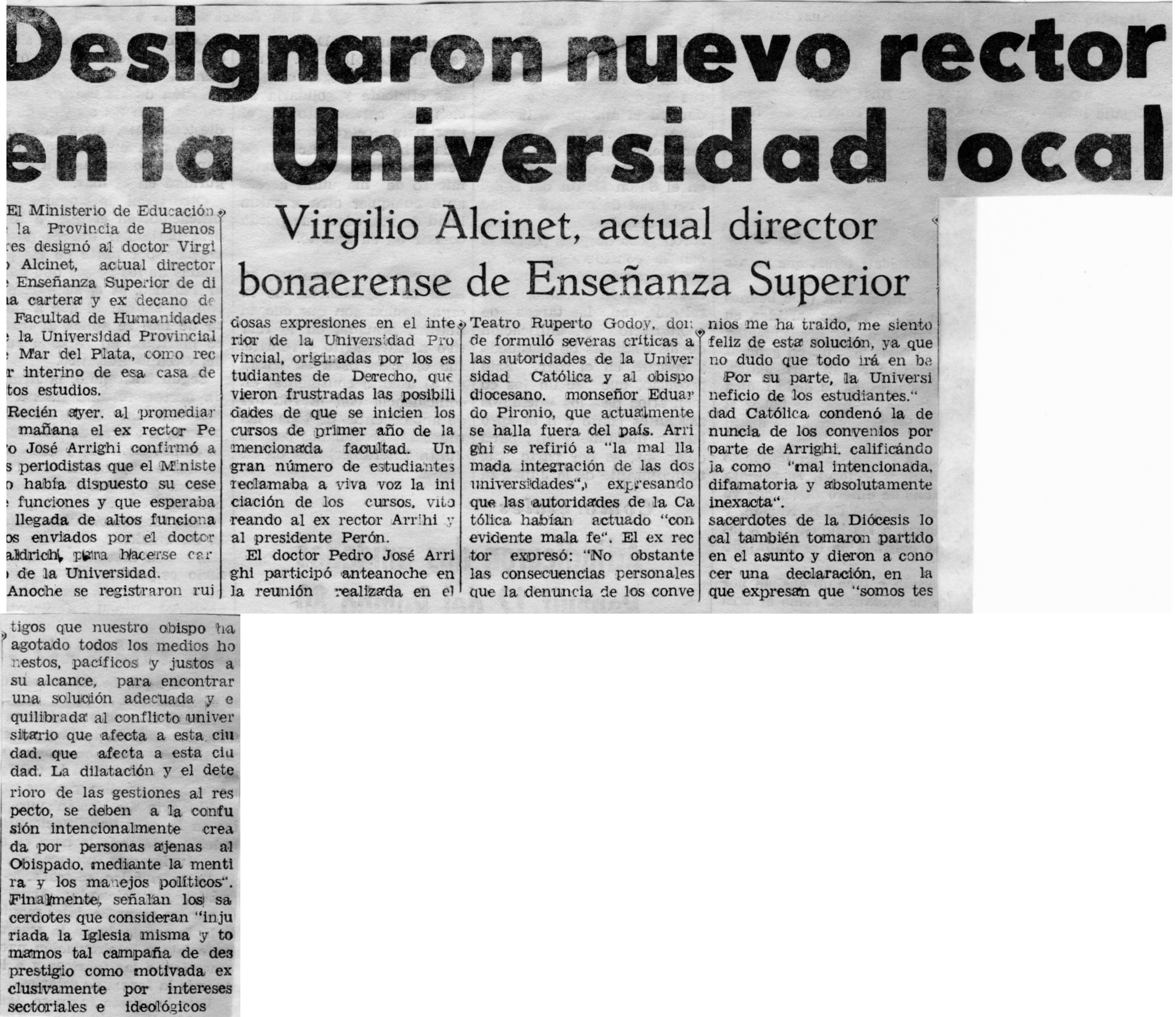 Designaron nuevo rector en la Universidad local