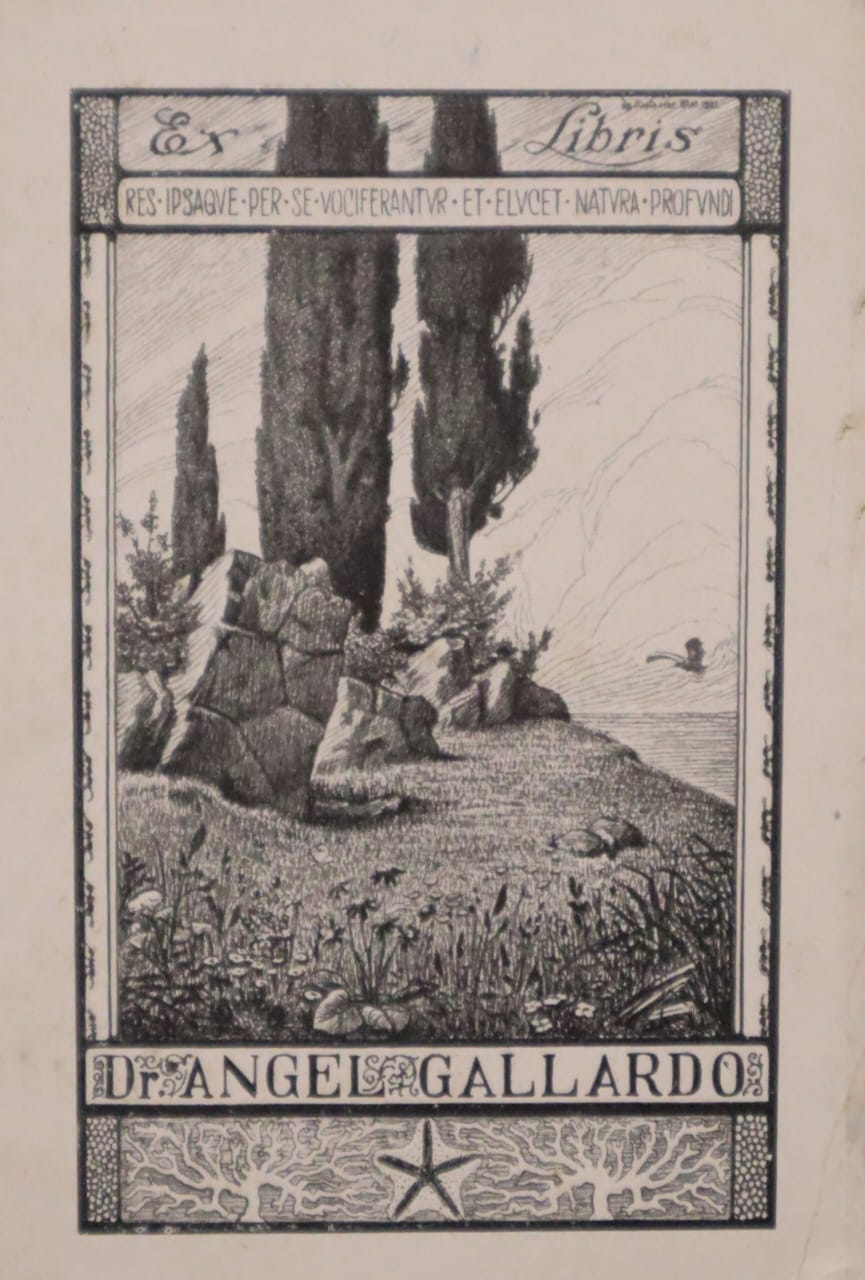 Ex libris de Ángel Gallardo